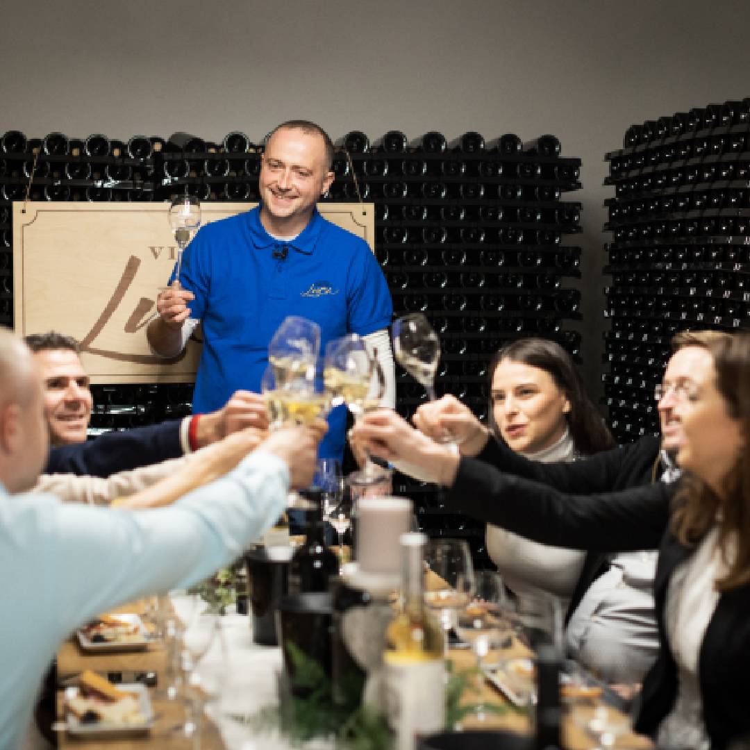 Winetasting bei Casa Vinicola Luca, Moldawien