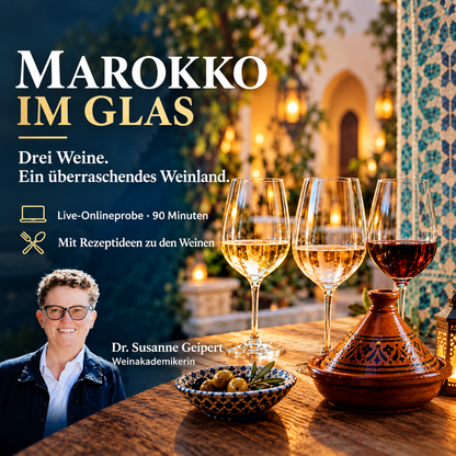 Ankündigung Wein-Webinar marokkanische Weine